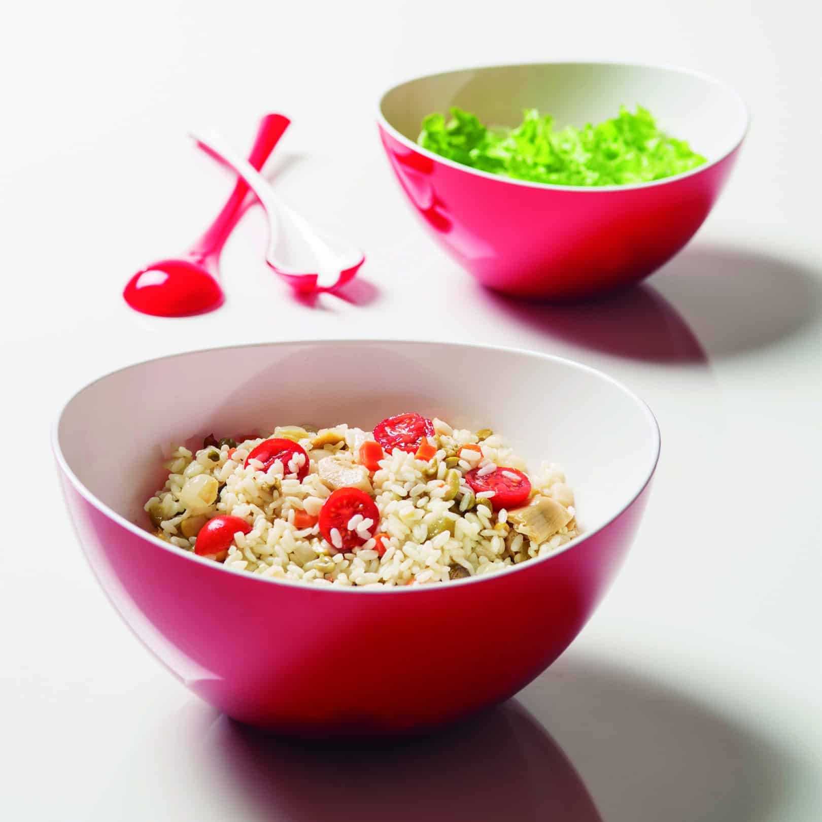 coco bowls with coco serving pieces