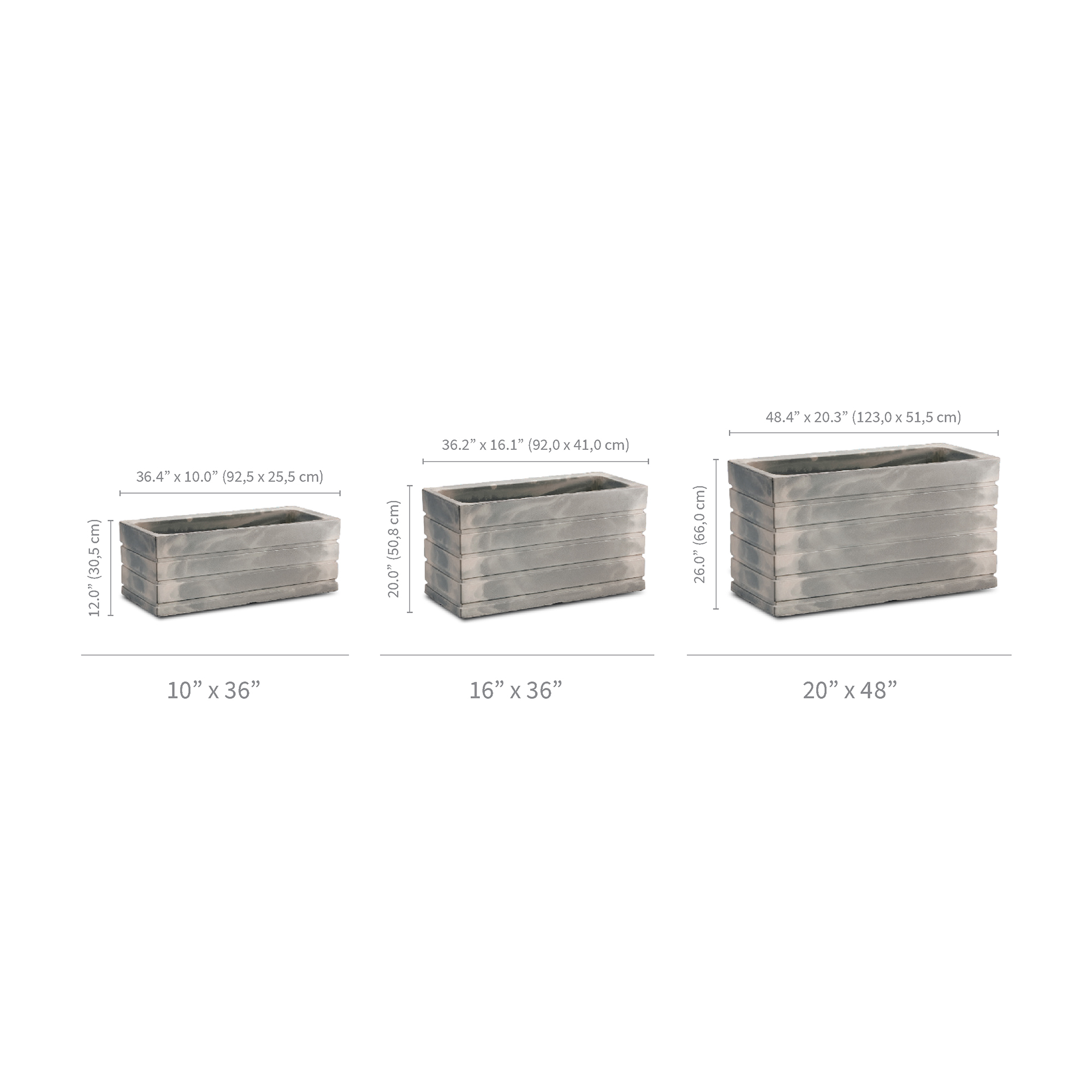 Ellis planters specifications