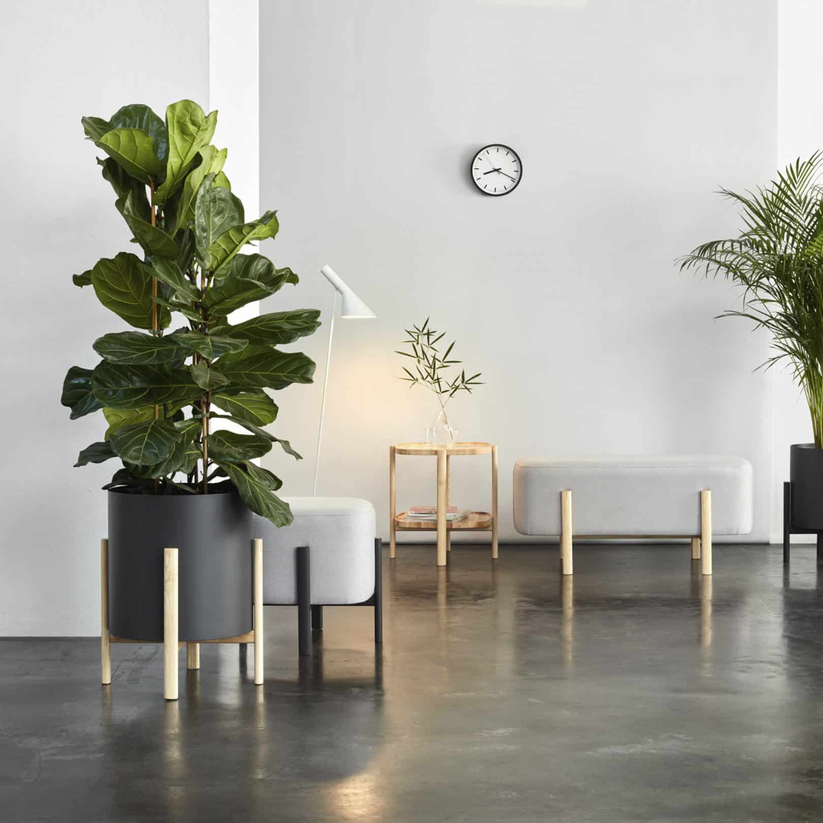 Fuse family of planters and furniture