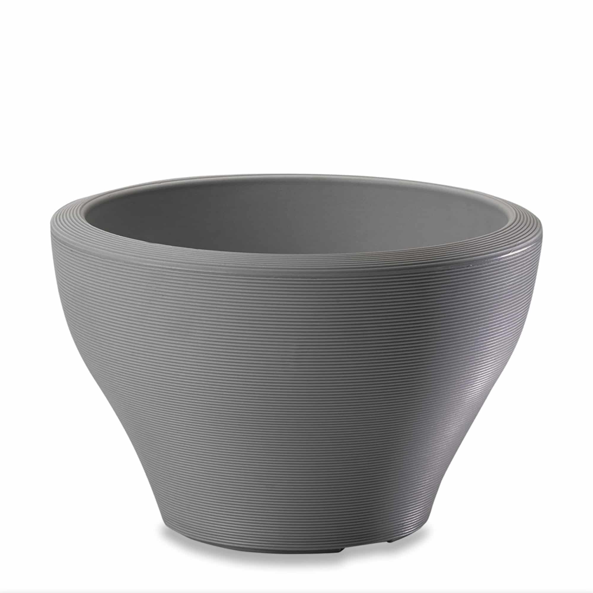 Juno planter in ash grey